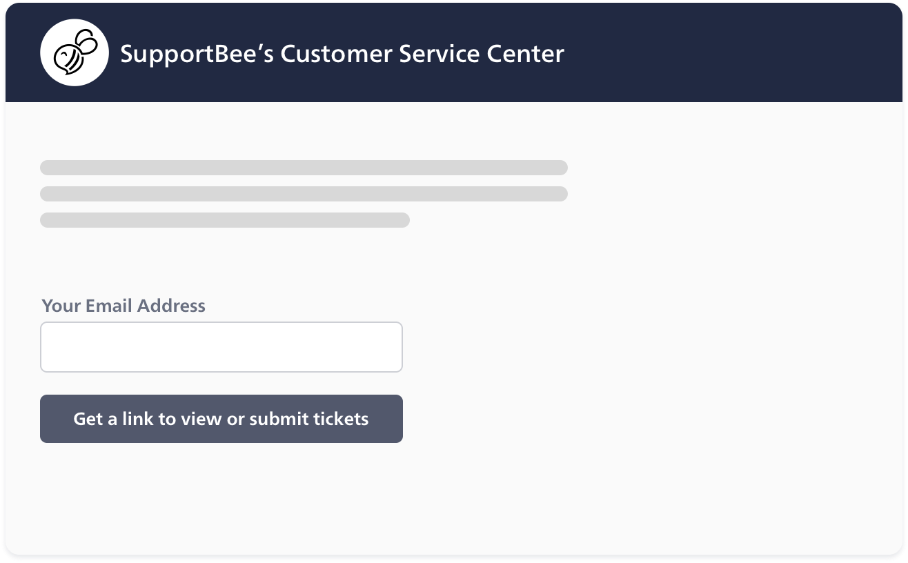 Easy Access - Your clients don't need to remember a login